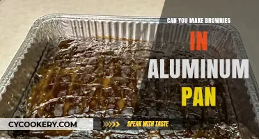Aluminum Pans for Baking Brownies: Yay or Nay?