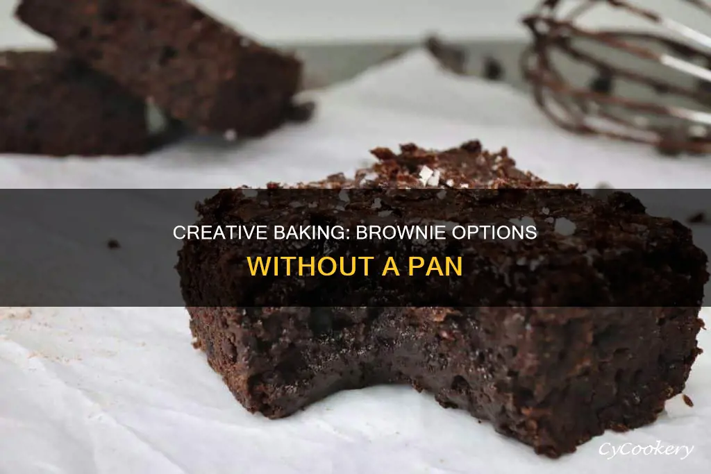 can you make brownies without a baking pan