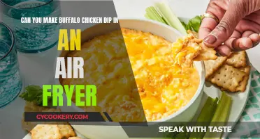 Air Fryer Buffalo Chicken Dip: Quick, Easy, Delicious