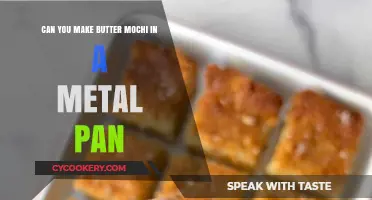 Baking Butter Mochi: Metal Pan vs. Traditional Pan