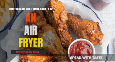 Air-Fryer Buttermilk Chicken: A Quick, Crispy Treat