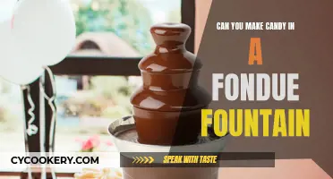 Making Candy in a Fondue Fountain: Is It Possible?