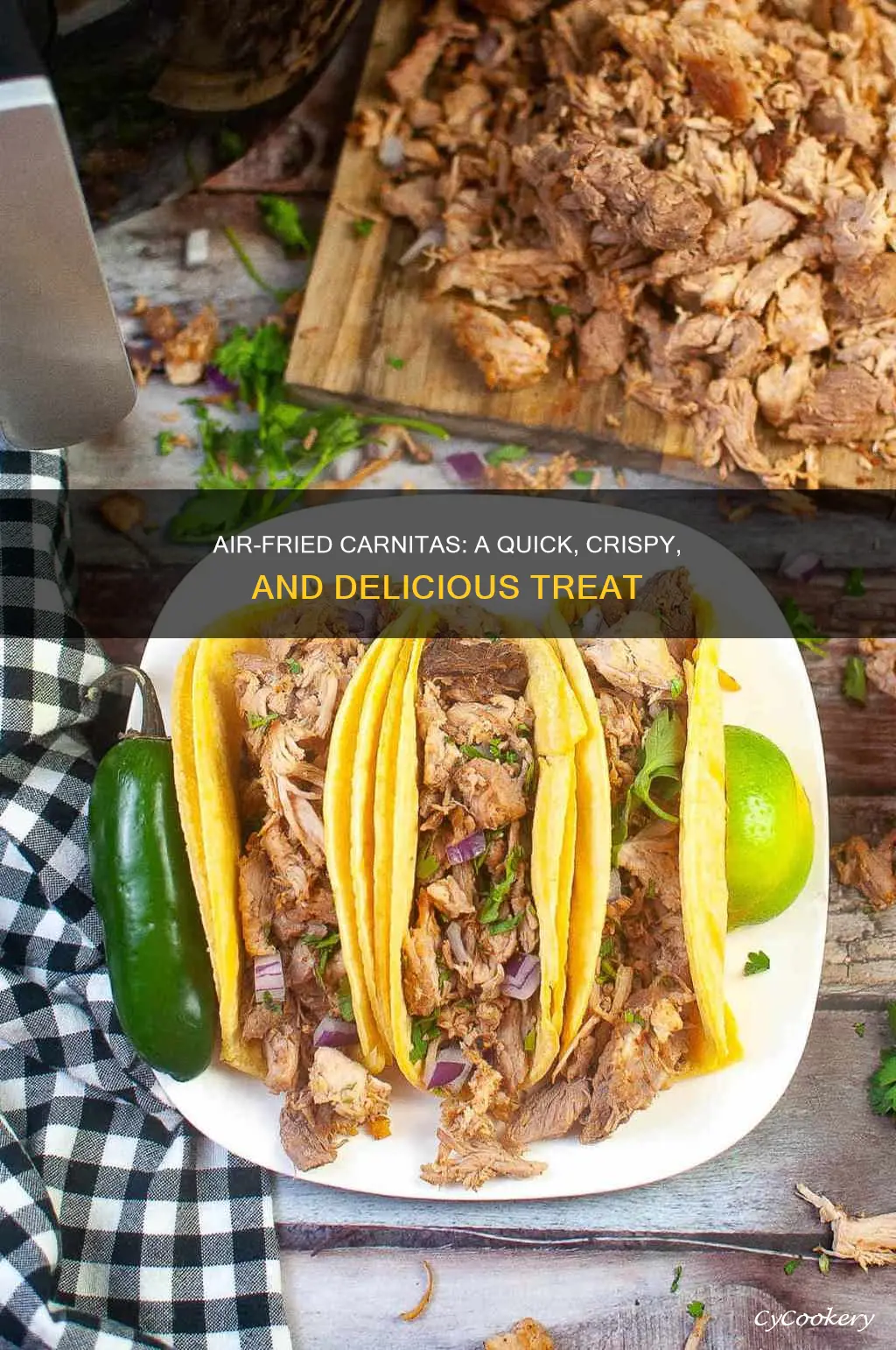 can you make carnitas in an air fryer