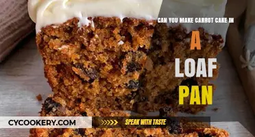 Carrot Cake in a Loaf Pan: Is It Possible?