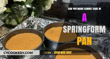 Springform Pan Carrot Cake: Does it Work?