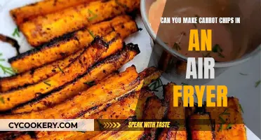 Making Crunchy Carrot Chips Using an Air Fryer