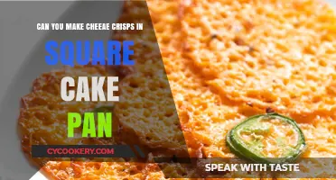 Making Cheese Crisps: Square Pan, Possible?