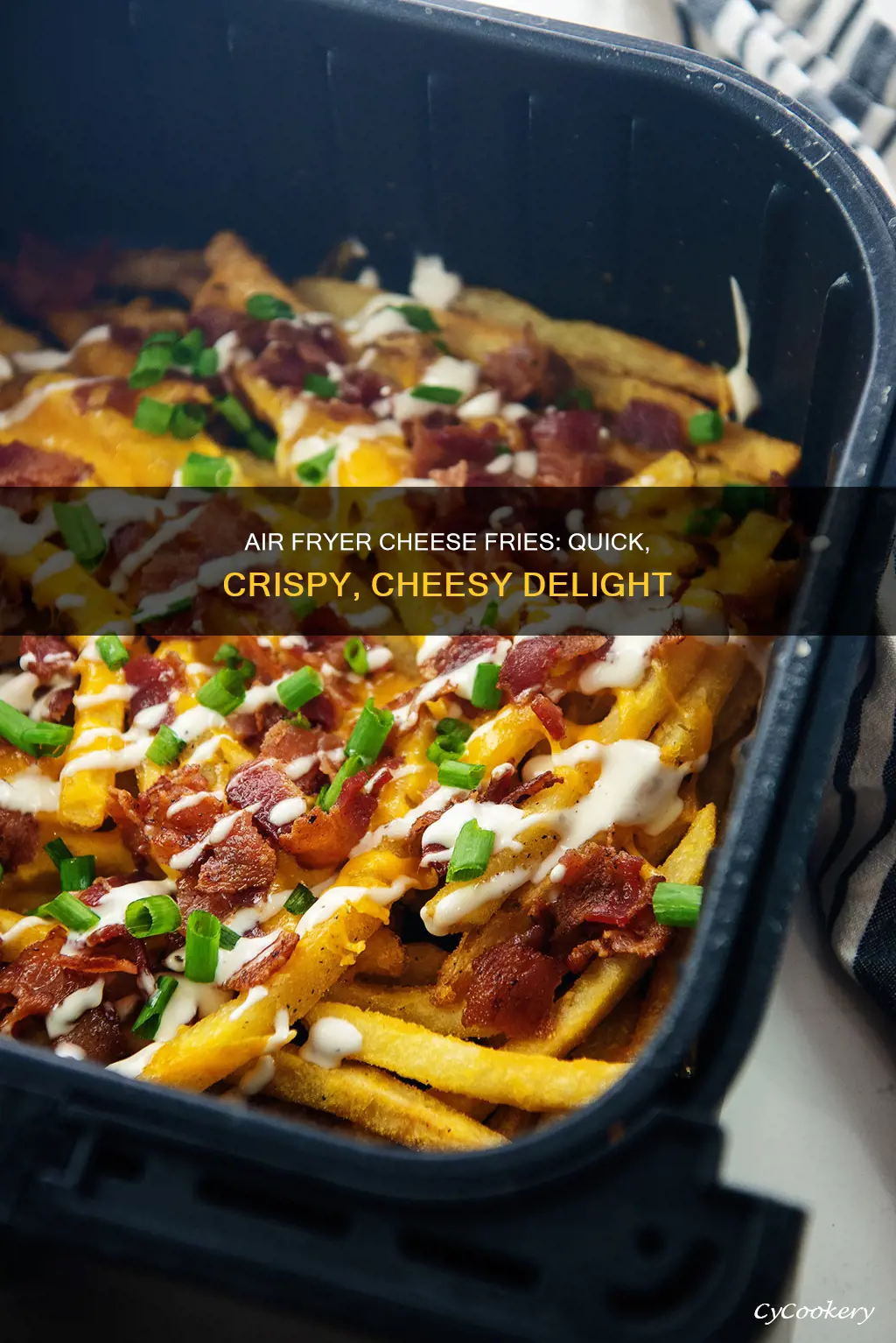 can you make cheese fries in air fryer