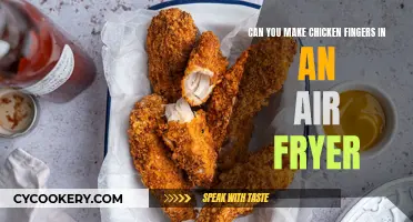 Air-Fryer Chicken Fingers: A Quick, Crispy Treat