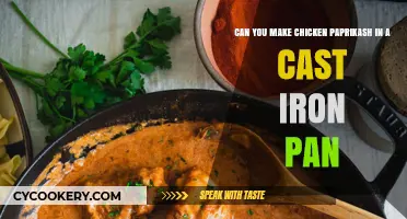 Chicken Paprikash: Cast Iron Pan Perfection