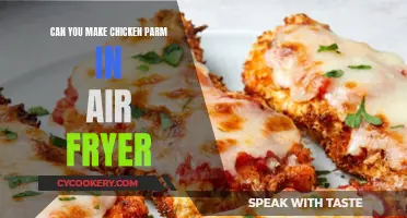 Air-Fried Chicken Parm: A Tasty, Quick Treat