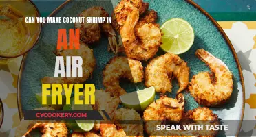 Air-Fried Coconut Shrimp: A Tasty, Healthy Treat