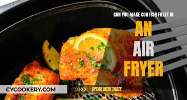 Air-Fryer Cod Fish Fillet: A Quick, Crispy Treat