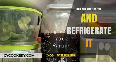Refrigerating Coffee: Tips for Storing and Enjoying Cold Brew Later