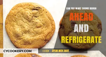 Prep and Chill: Making Cookie Dough Ahead for Fresh Baked Treats