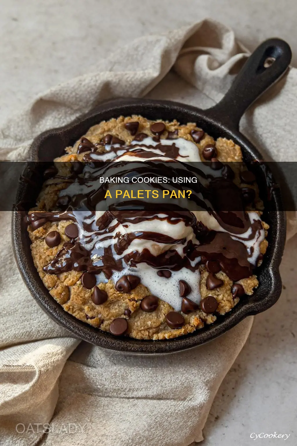 can you make cookies in a palets pan