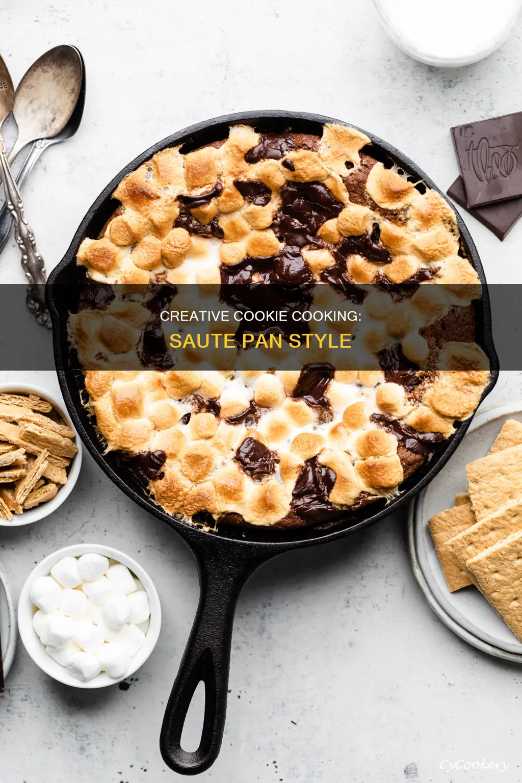 can you make cookies with a saute pan