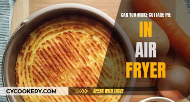 Air-Fried Cottage Pie: A Tasty, Quick Comfort Food