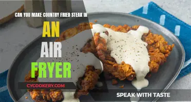 Air-Fryer Country-Fried Steak: Quick, Crispy, and Delicious!