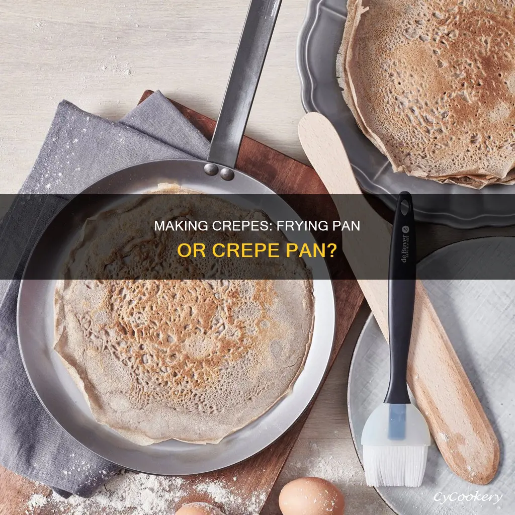can you make crepe on frying pan