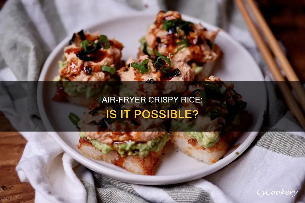 can you make crispy rice in an air fryer