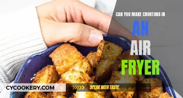 Air Fryer Croutons: A Quick, Easy, and Healthy Treat