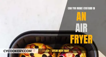 Making Custard in an Air Fryer: Is It Possible?