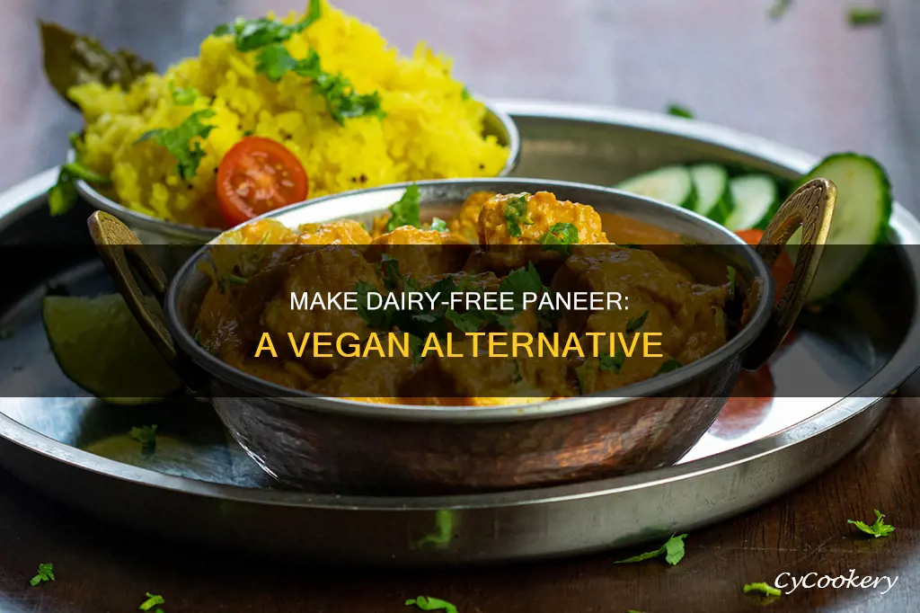 can you make dairy free paneer