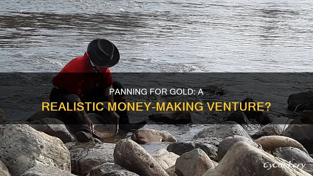 can you make decent money panning for gold