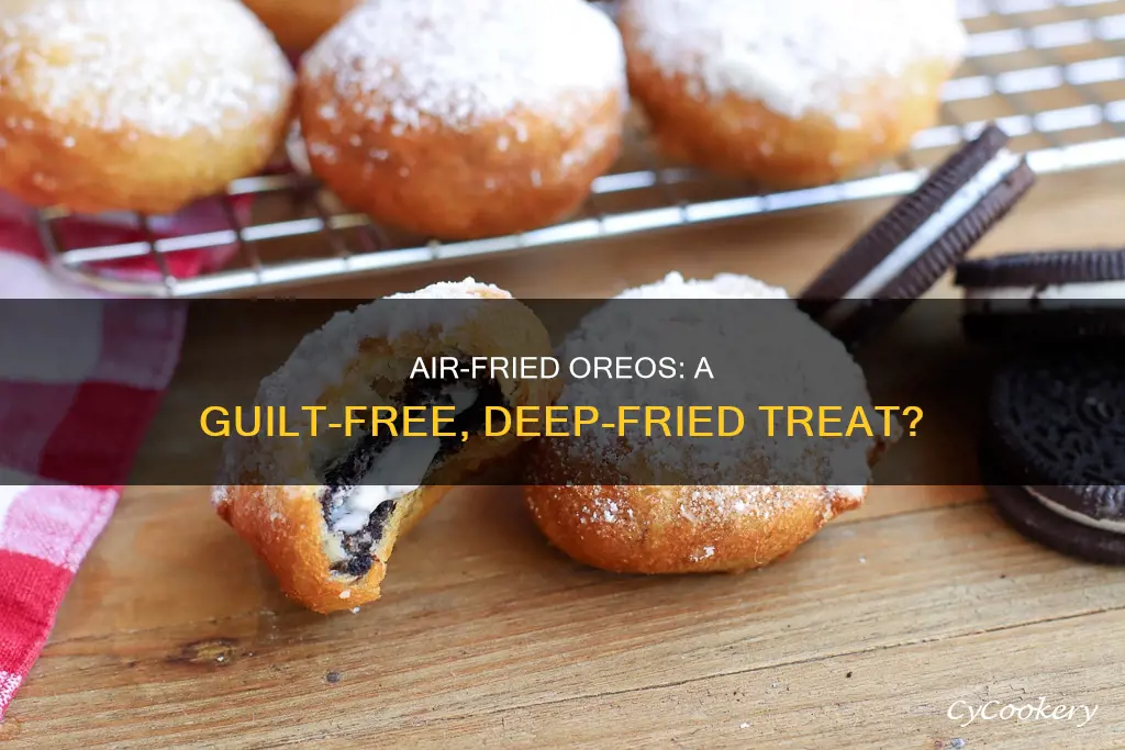 can you make deep fried oreos in air fryer