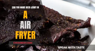 Air Fryer Deer Jerky: A Tasty, Quick Treat?