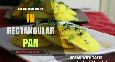 Making Dhokla: Rectangular Pan, Perfect Steaming?