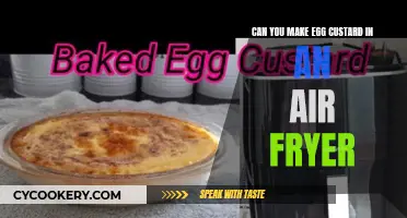 Air-Fried Egg Custard: Is It Possible?