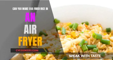 Air-Fried Egg Rice: Quick, Easy, and Delicious!