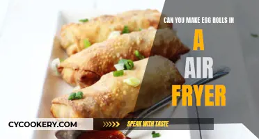 Air-Fryer Egg Rolls: Quick, Easy, and Delicious!