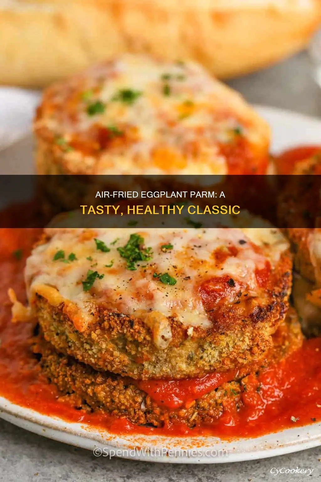 can you make eggplant parmesan in air fryer