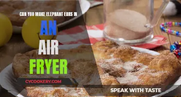 Air-Fried Elephant Ears: A Tasty, Crispy Treat