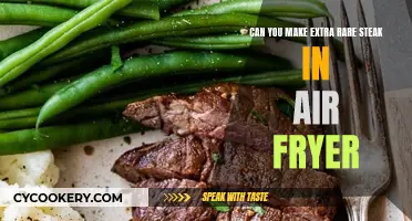 Air Fryer Steak: Achieving Extra Rare Perfection