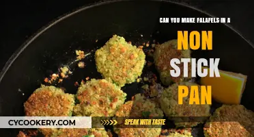 Falafel Cooking: Non-Stick Pan Method