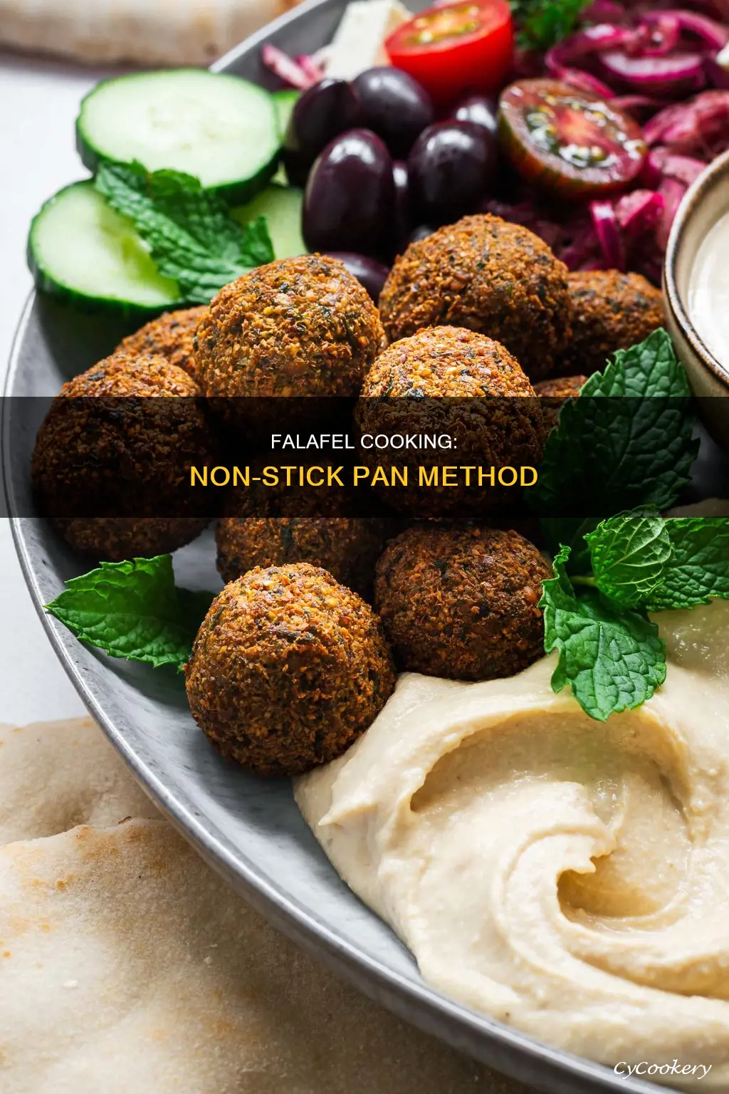 can you make falafels in a non stick pan