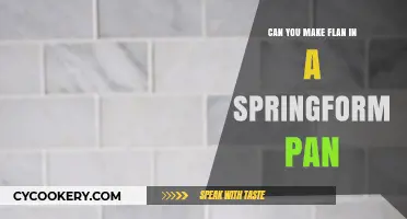 Springform Pan Flan: Does it Work?
