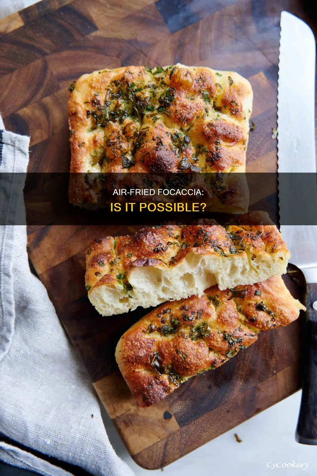 can you make focaccia in an air fryer