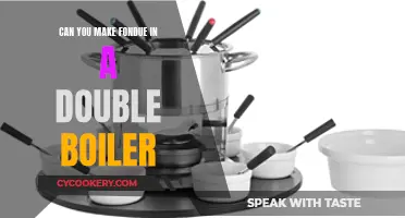 The Best Way to Make Fondue: Double Boiler Method