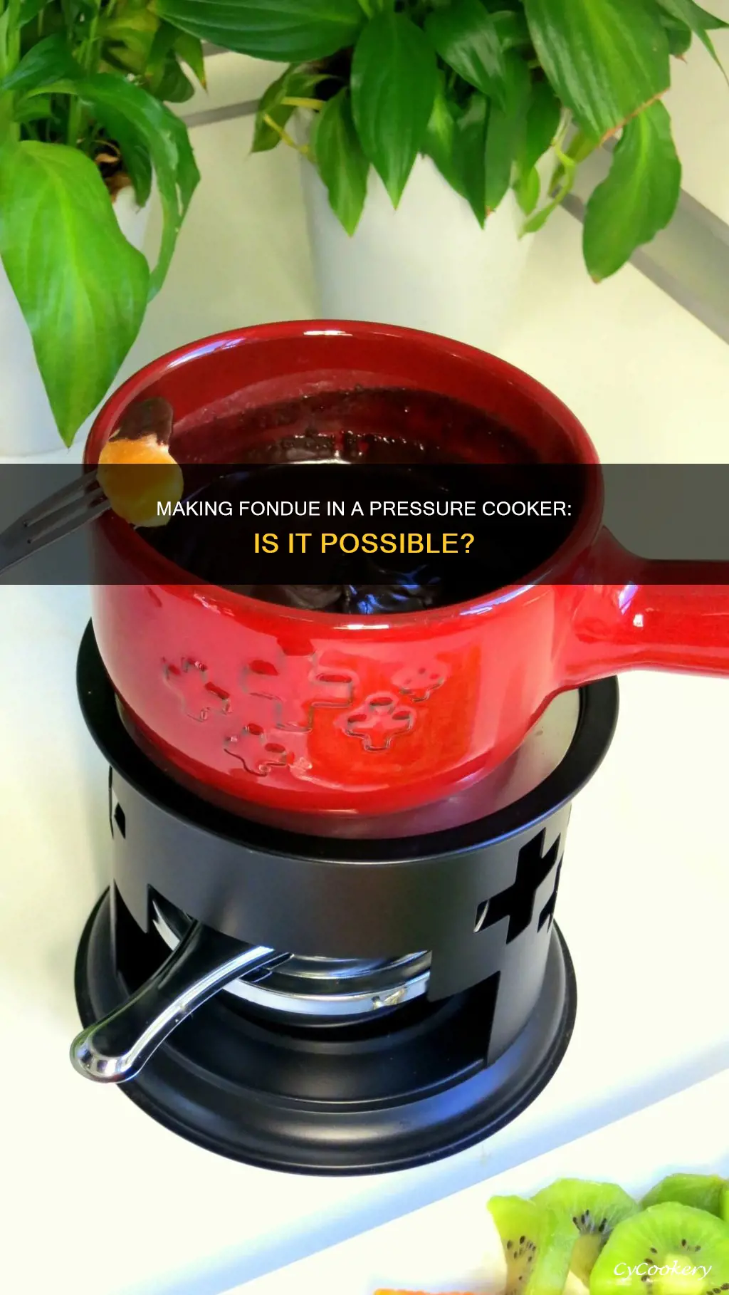 can you make fondue in a pressure cooker