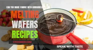 Fondue Fun: Ghirardelli Melting Wafers Recipes for Your Next Party