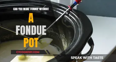 Make Fondue Without a Fondue Pot: Is It Possible?