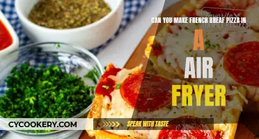 Air-Fried French Bread Pizza: A Quick, Crispy Treat!