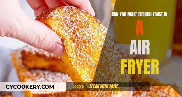 Air-Fried French Toast: A Quick, Crispy Breakfast Treat