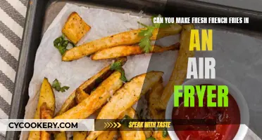 Air-Fryer French Fries: Freshly Fried?