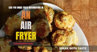 Air-Fried Mushrooms: A Tasty, Healthy Treat